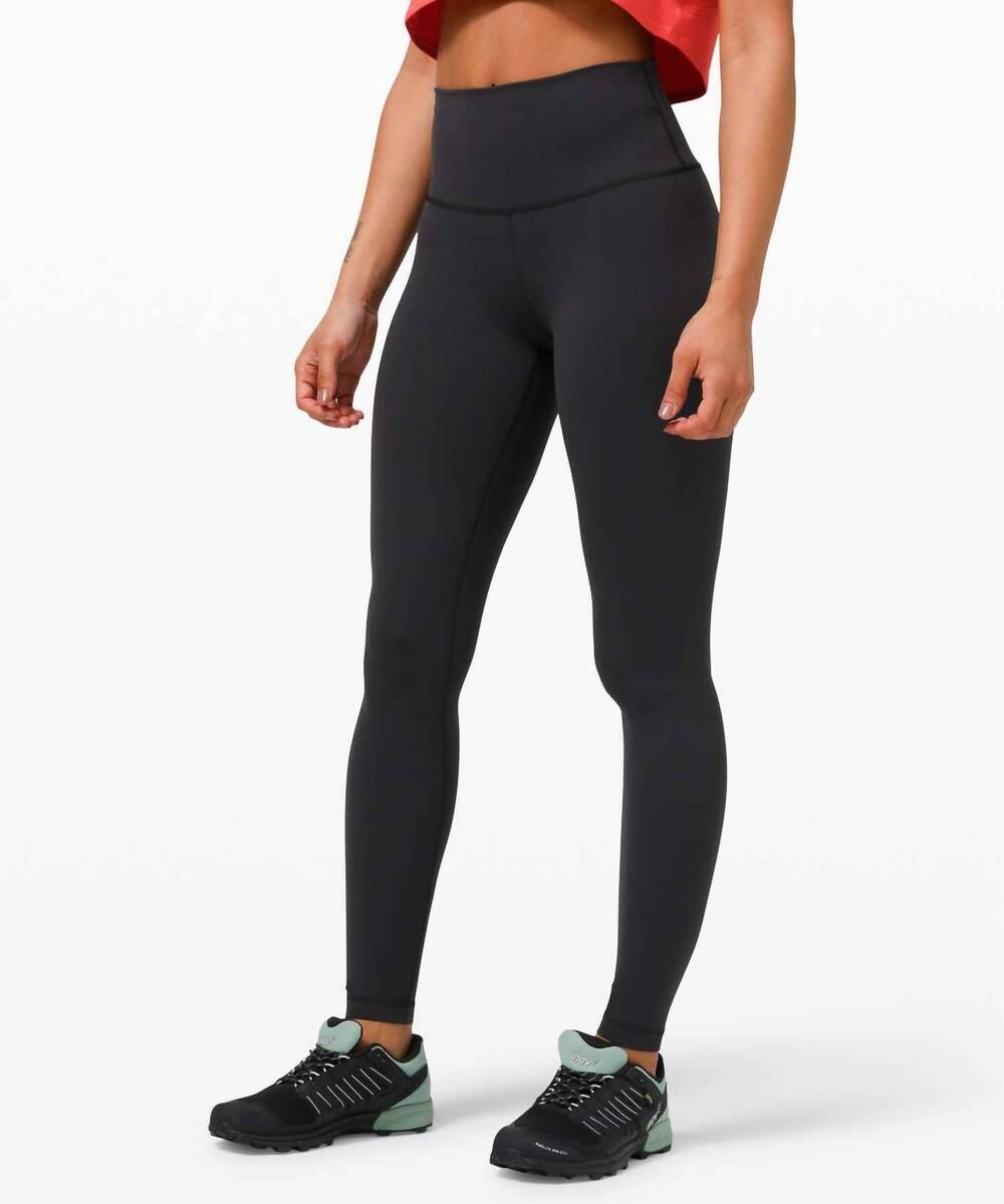 NEW LULULEMON wunder train high-rise tight pants in black